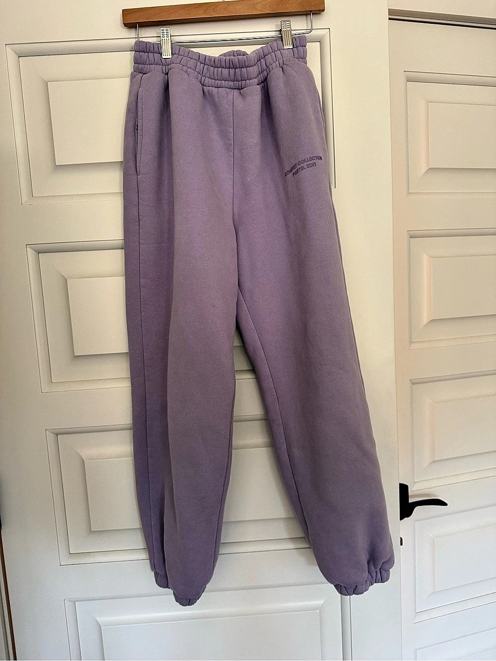 Comfrt Comfort Collection Pastel Edit Jogger Pants Purple Medium